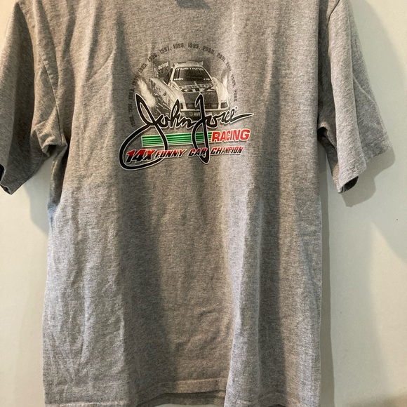 John Force 14x funny car championship T shirt on the anvil tag (dated 2008)sim - Picture 13 of 16